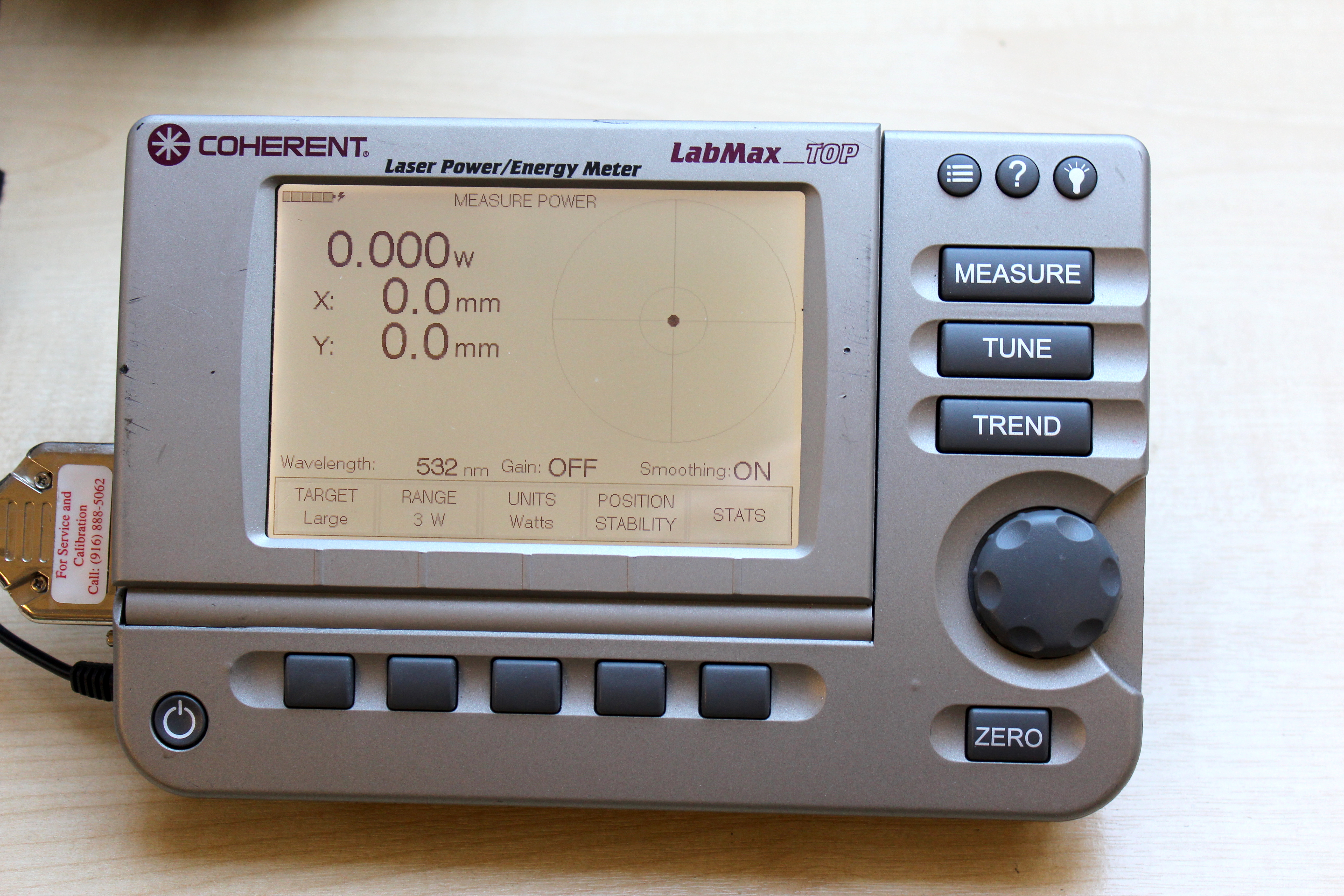 SELLING Coherent LabMax TOP Laser Power Meter + LM100 HTD Sensor